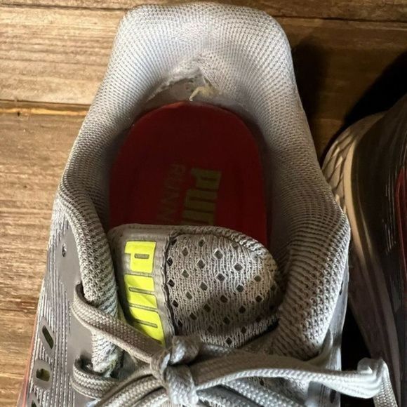 Womens Puma Speed Sutamina Gray Athletic‎ Running Sneakers Shoes Size 9 M EUC - Picture 7 of 8